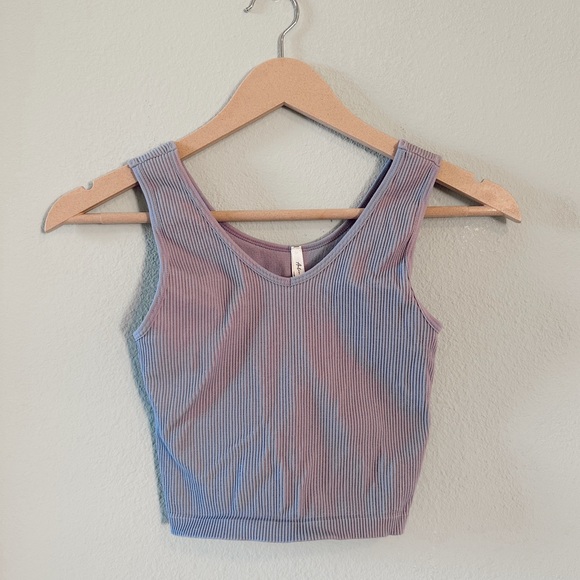 Active USA Ribbed Tank - Picture 1 of 1